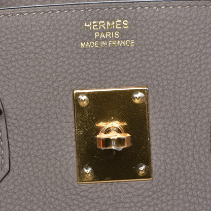 Hermes Togo Birkin 35 Gris Asphalte 18 of 30