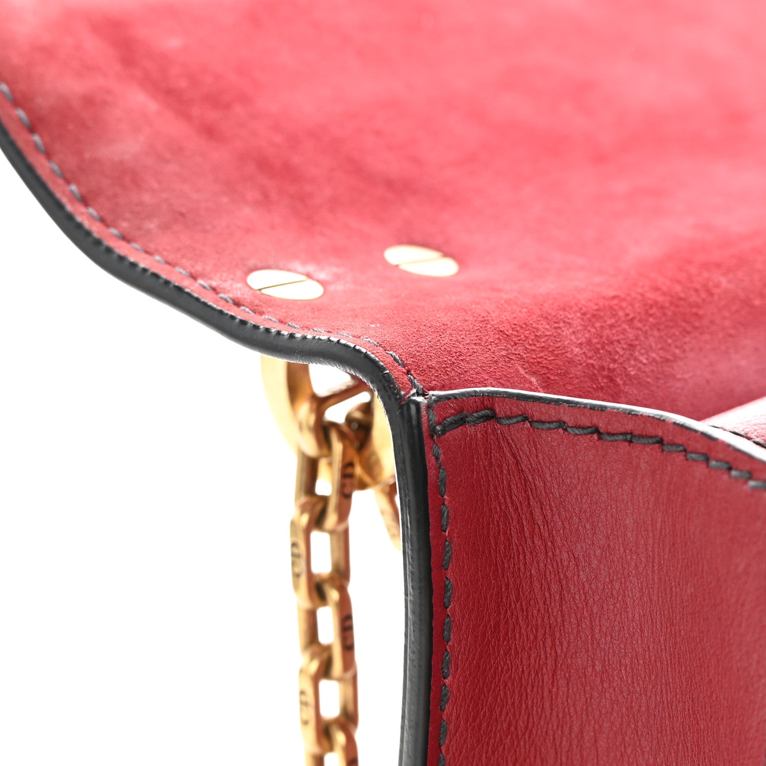 Christian Dior Calfskin J'Adior Chain Flap Bag Red 16 of 19