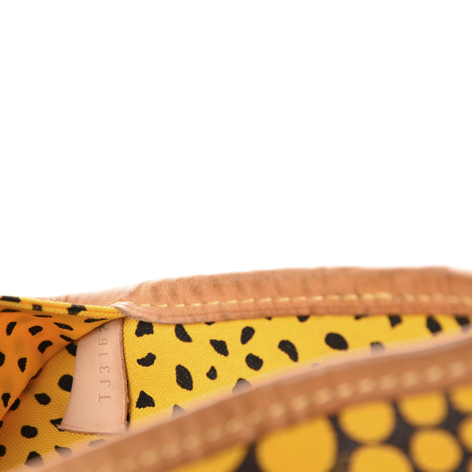 Louis Vuitton Monogram Kusama Waves Neverfull MM Yellow 12 of 13