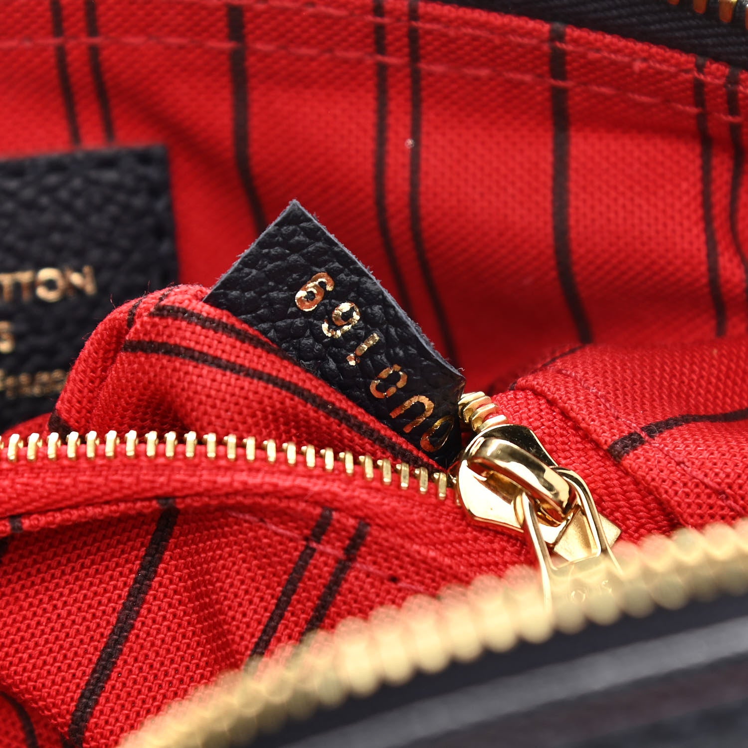 Louis Vuitton Empreinte Speedy Bandouliere 25 NM Marine Rouge 7 of 11