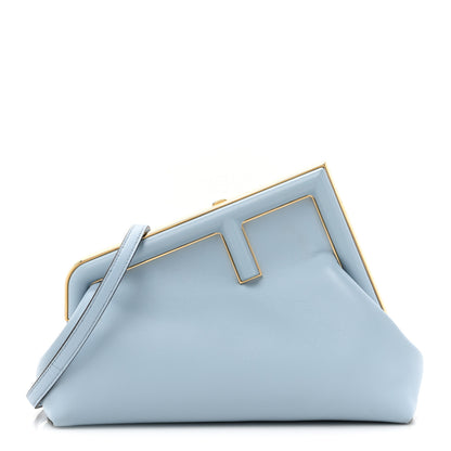 Fendi Shiny Nappa Small Fendi First Azzurro Baby 1 of 12