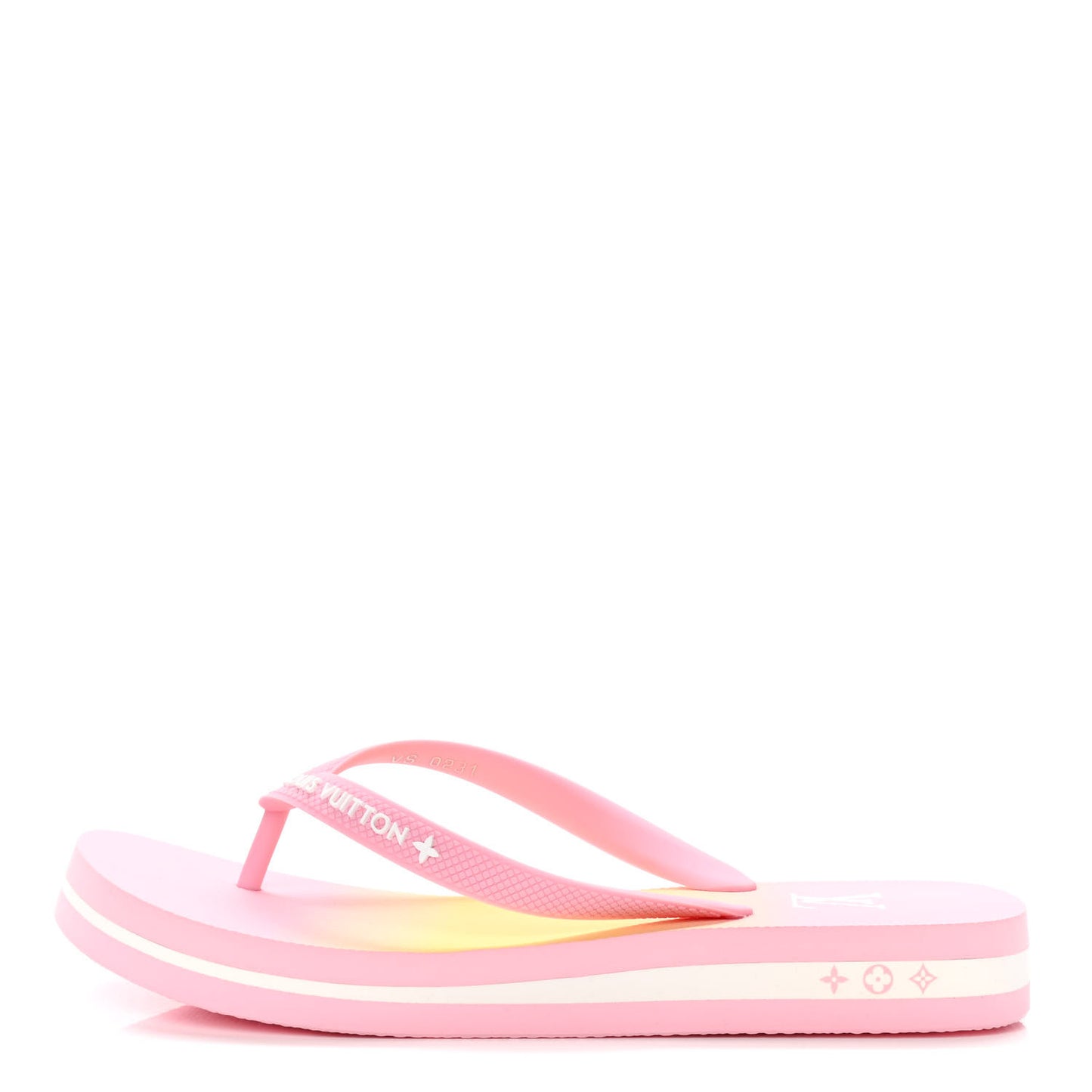 Rubber Arcade Flat Thong Sandals 41 Rose