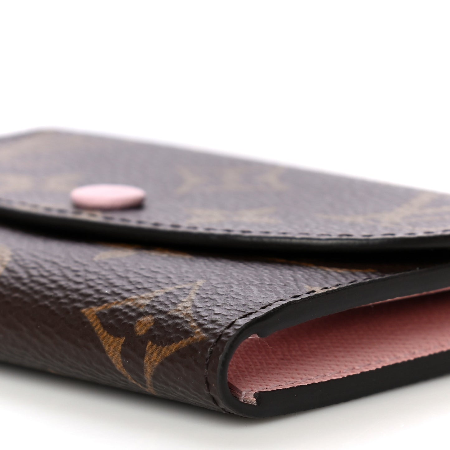Monogram Rosalie Coin Purse Rose Ballerine