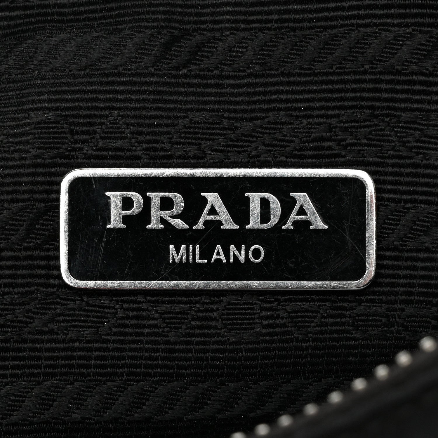 Prada Nylon Re-Edition 2005 Shoulder Bag Black 6 of 13