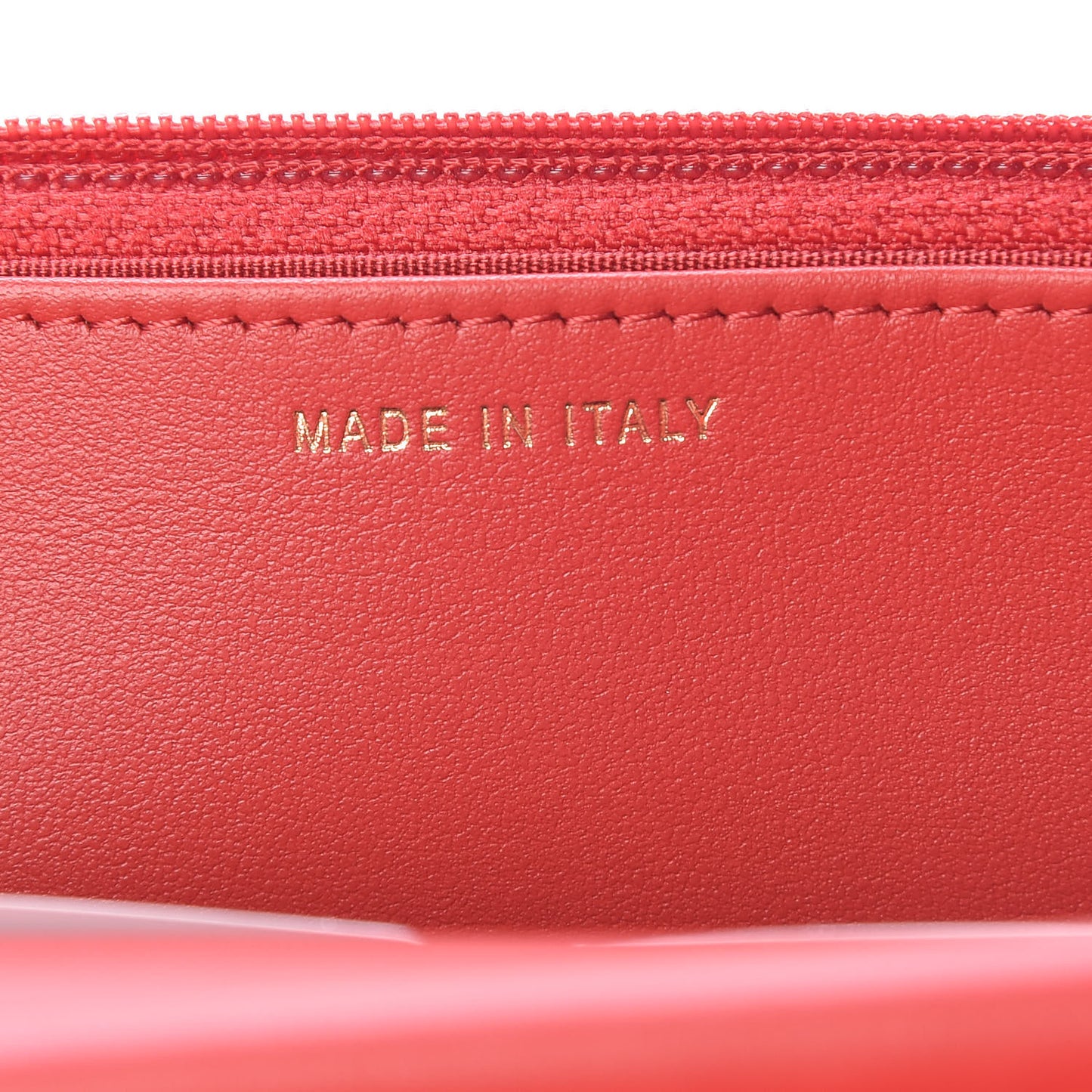 Caviar Quilted Boy Wallet On Chain WOC Red