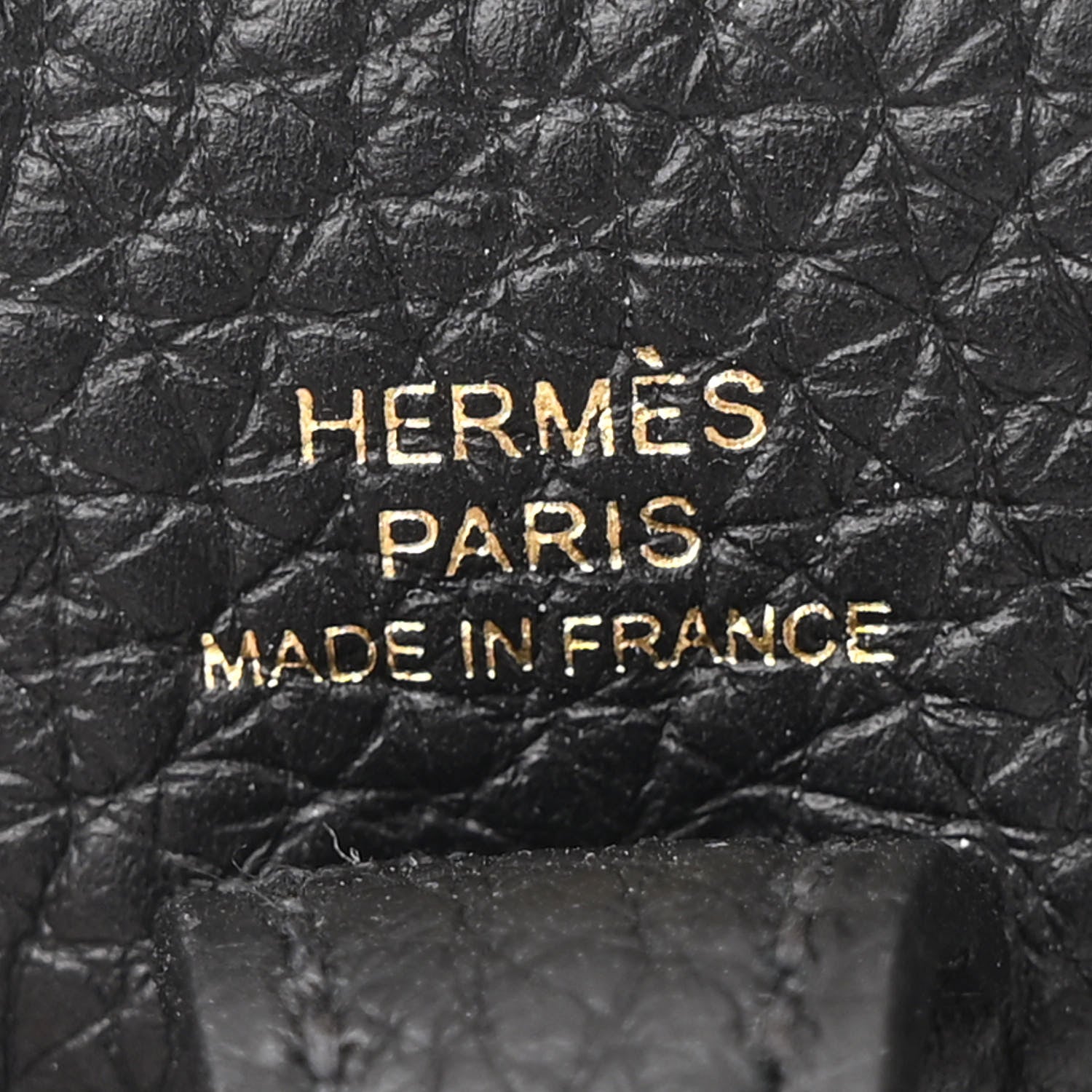 Hermes Taurillon Clemence Evelyne TPM Black 6 of 11