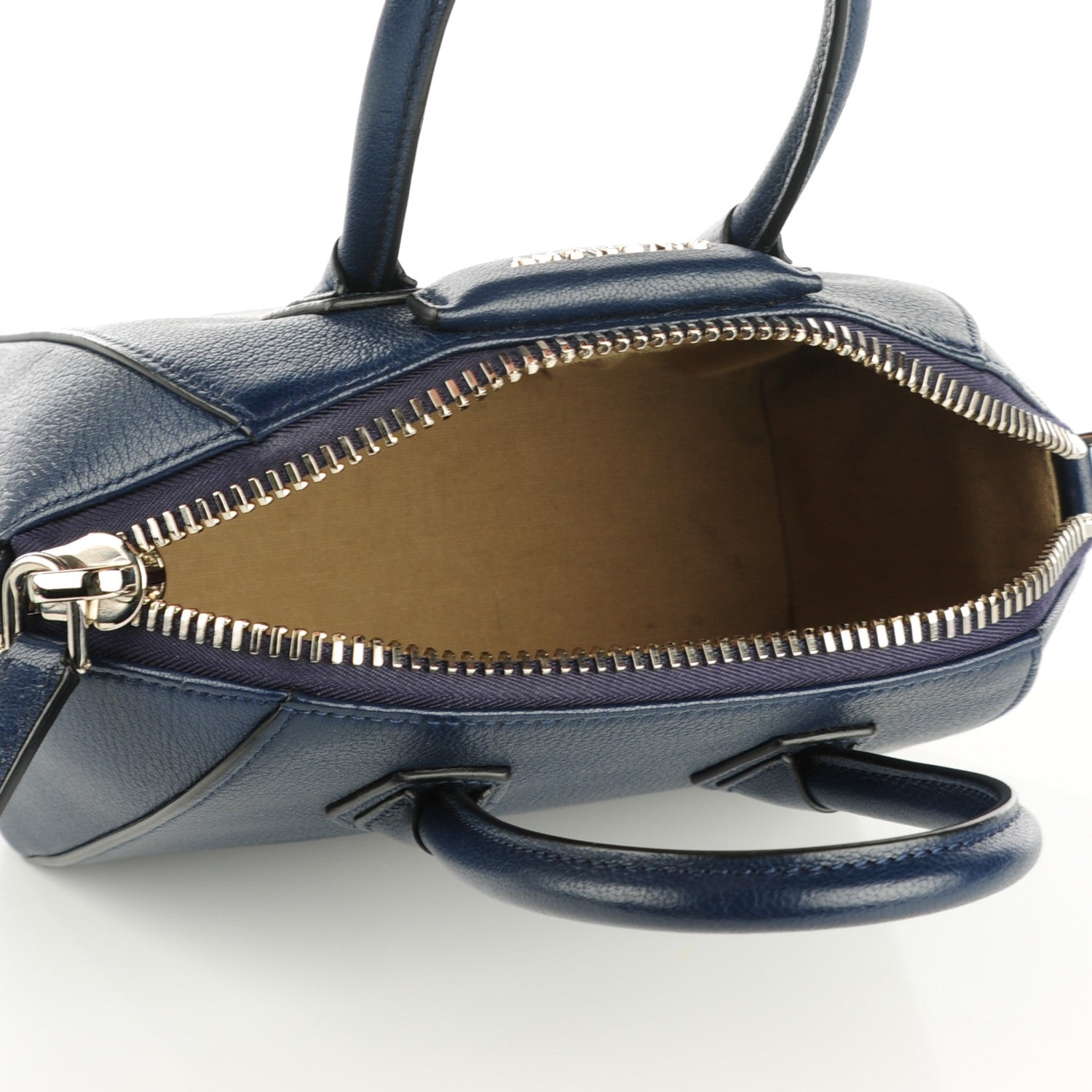 Marc Jacobs Calfskin Venetia Satchel Blue 7 of 11