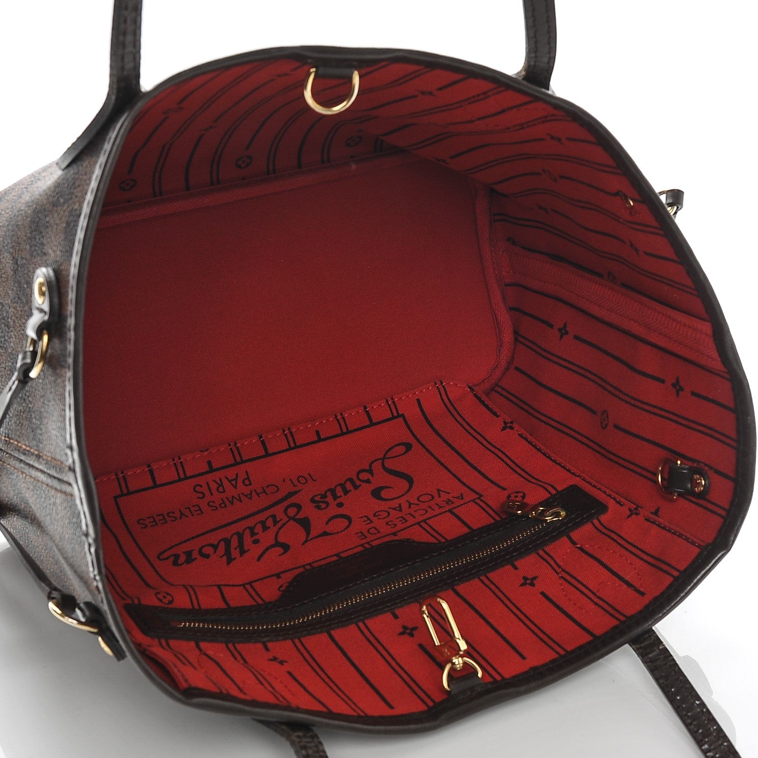 Louis Vuitton Damier Ebene Neverfull PM 5 of 7