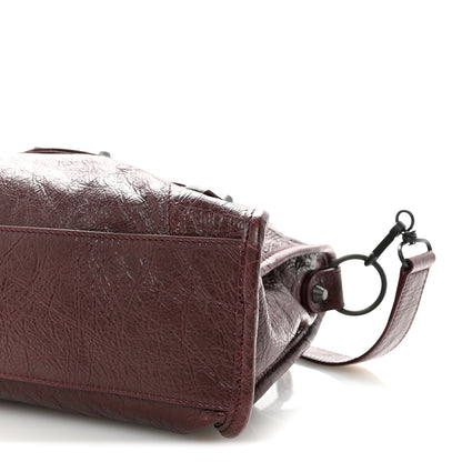 Balenciaga Agneau Arena Classic Hardware Small Le City Dark Burgundy 9 of 9