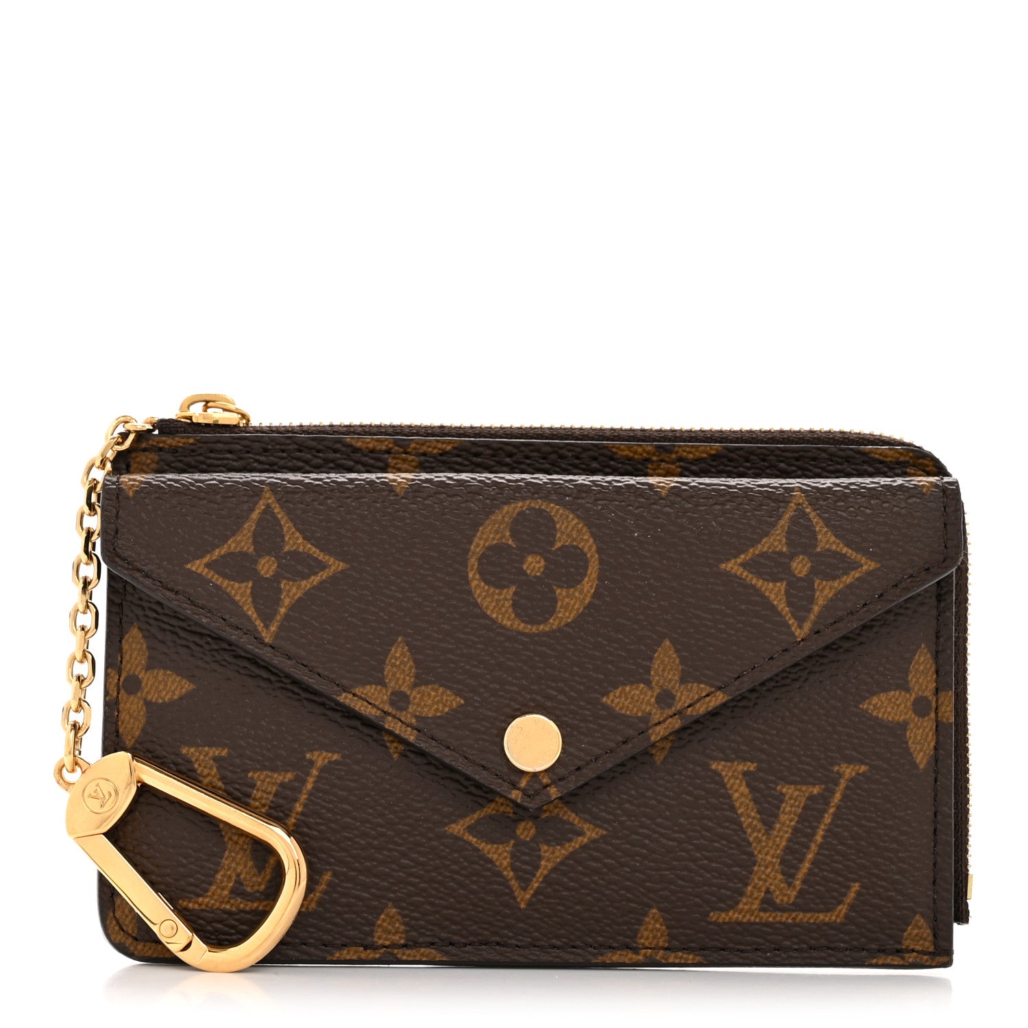 Louis Vuitton Monogram Recto Verso Card Holder Black 1 of 7