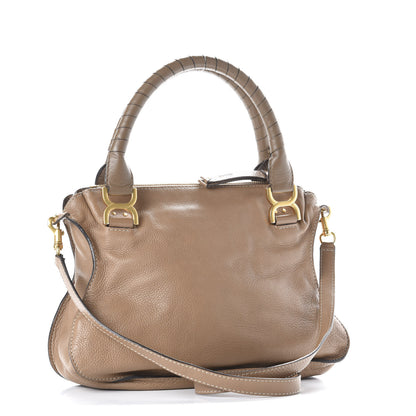 Chloe Calfskin Medium Marcie Satchel Nut 4 of 13