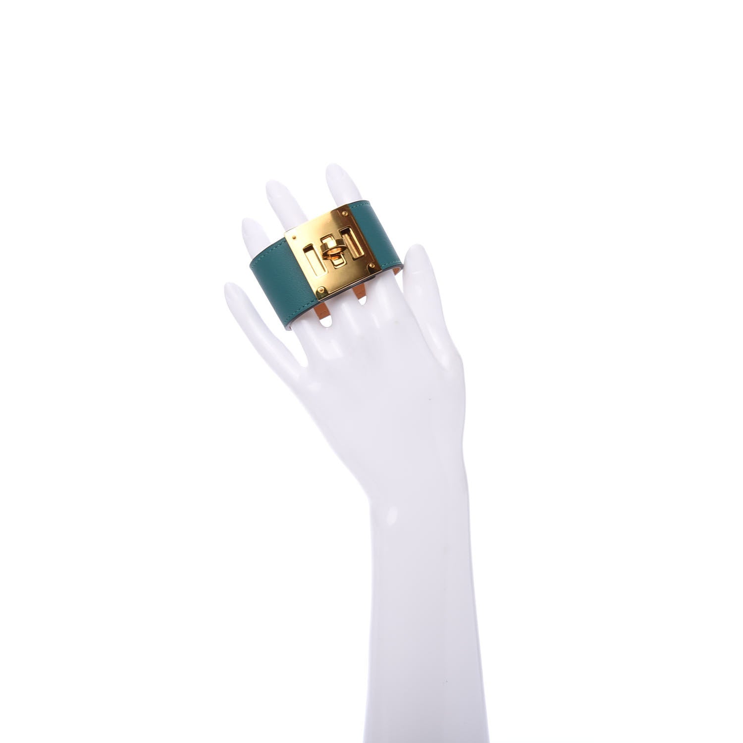 Hermes Swift Kelly Dog Bracelet T2 Malachite 6 of 6