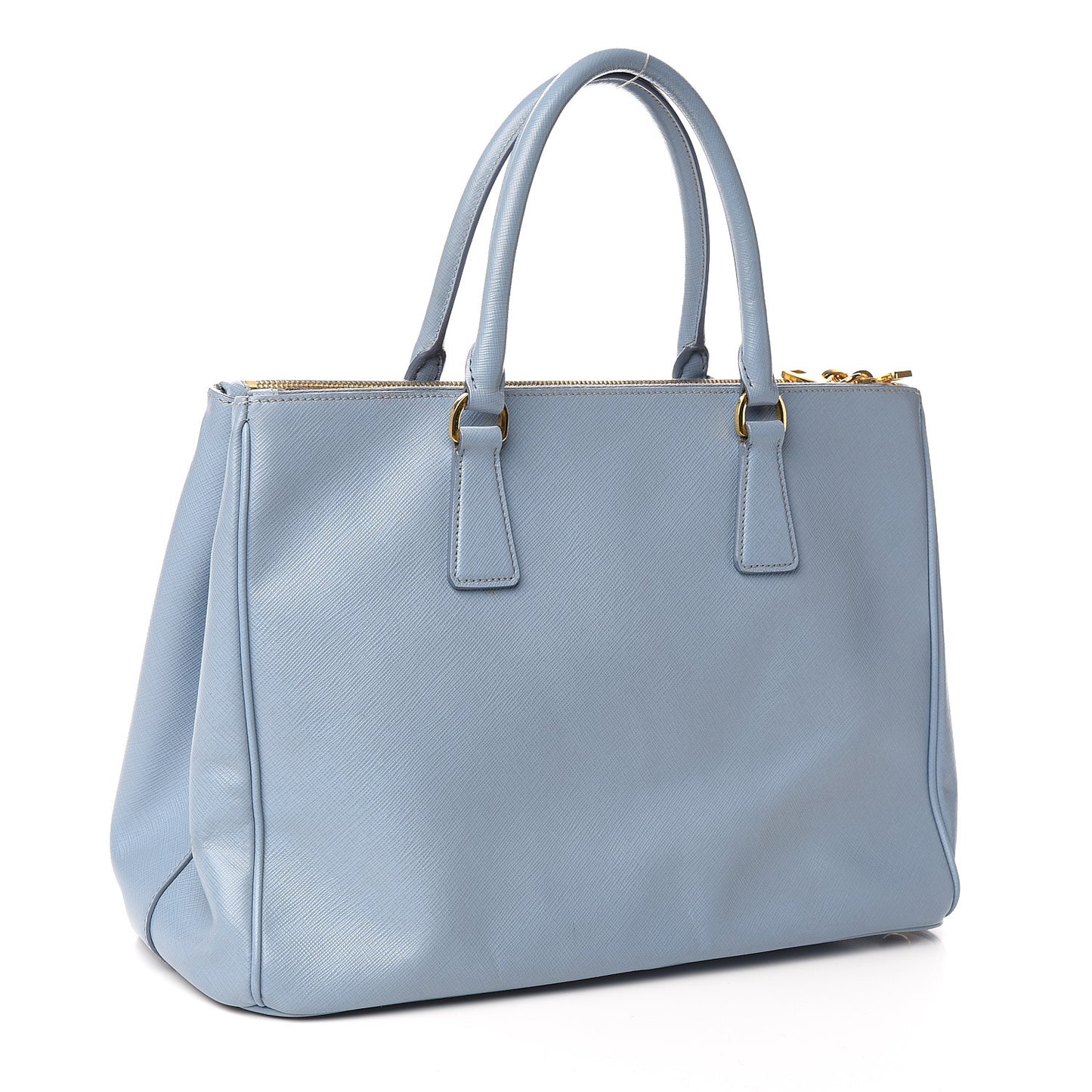 Saffiano Medium Galleria Double Zip Tote Aviazione