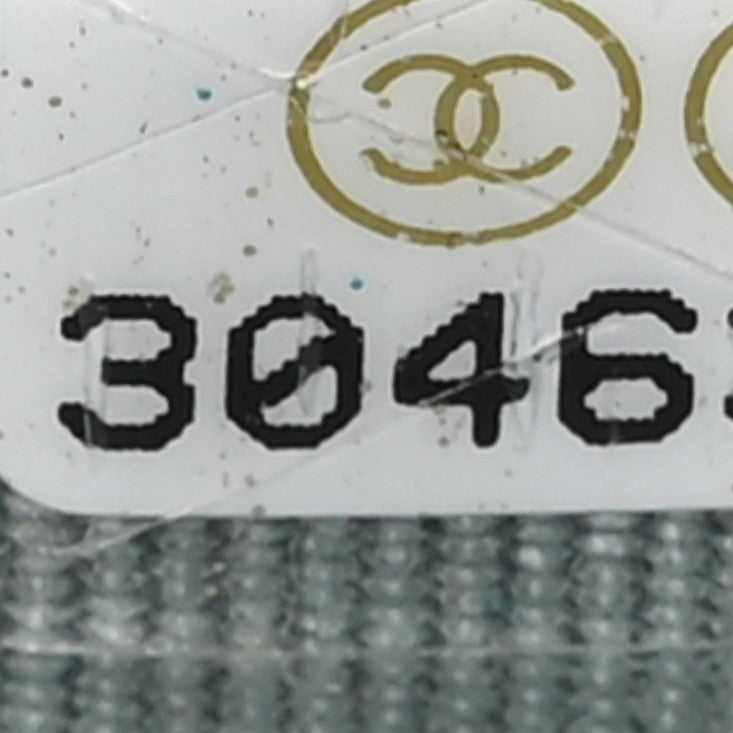 Chanel Caviar Quilted Flap Card Holder Wallet Blue 7 of 8