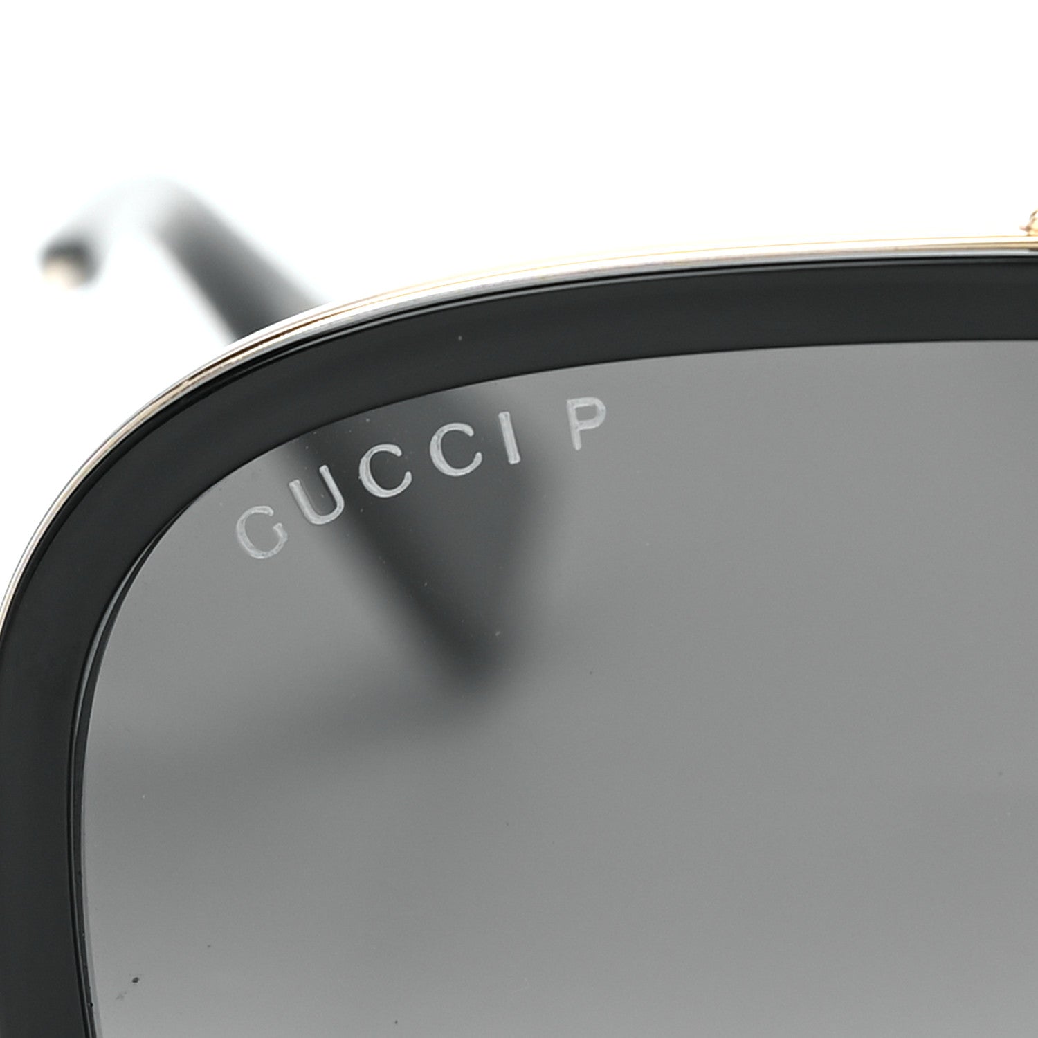 Gucci Aviator Sunglasses GG0062S Black Gold 8 of 9