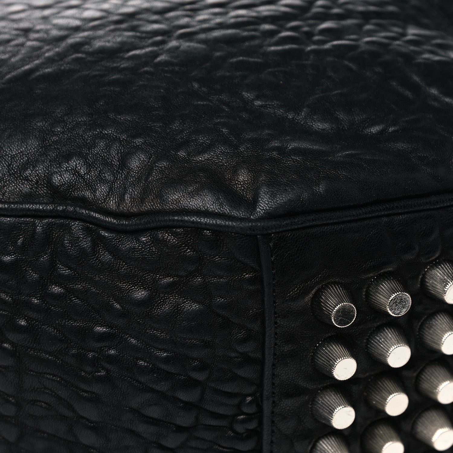 Alexander Wang Pebbled Lambskin Morgan Hobo Black Silver Hardware 11 of 15