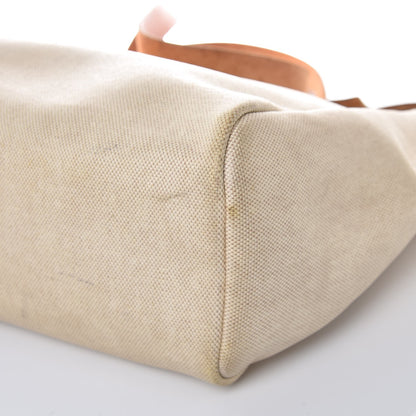 Hermes Toile Vache Calfskin Herbag 40 GM Natural 12 of 17