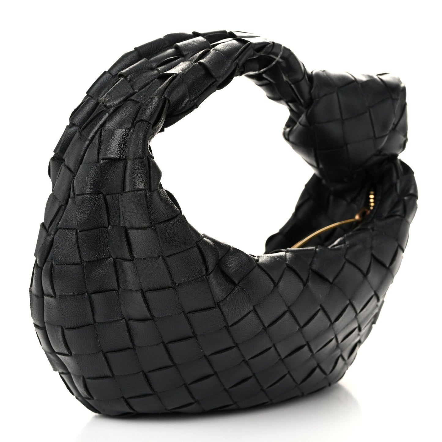 Nappa Intrecciato Mini Jodie Black