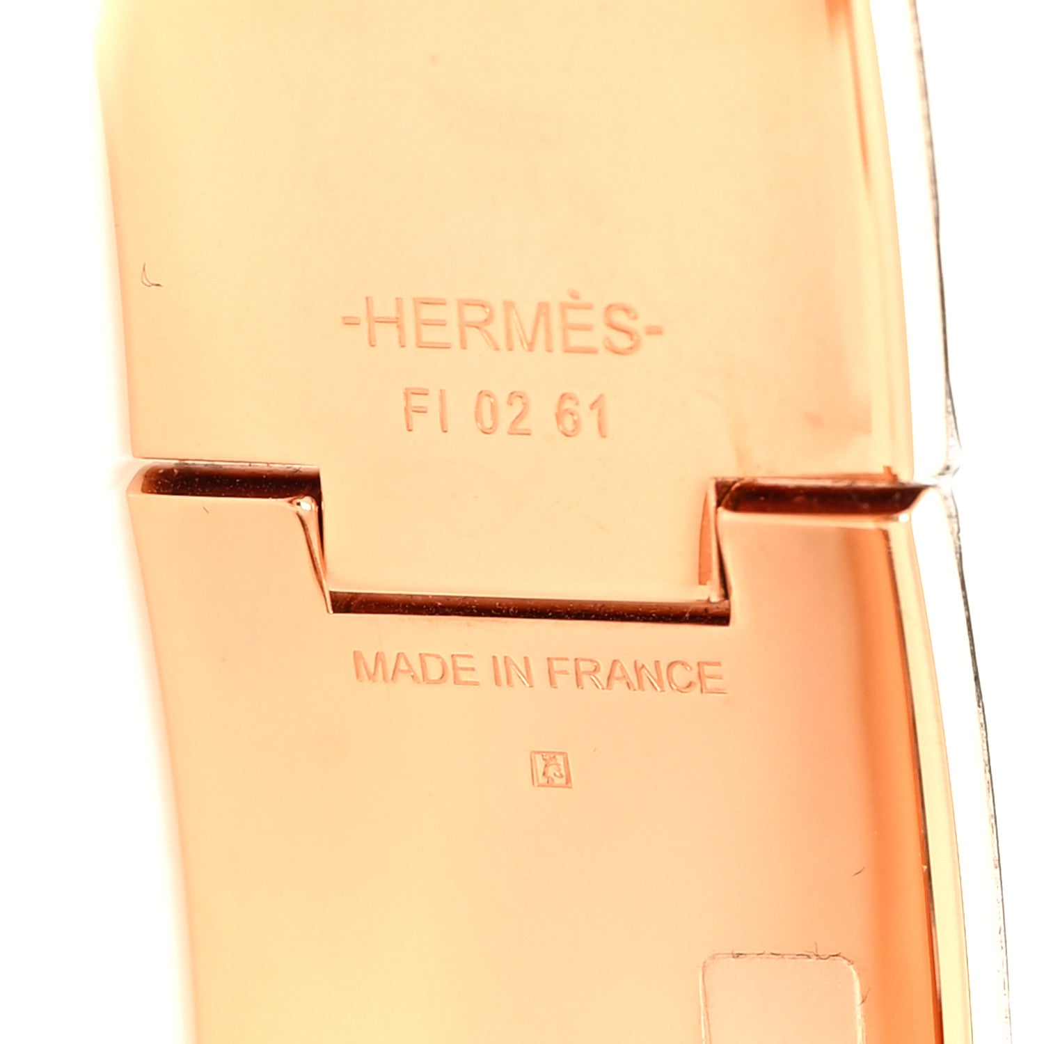 Hermes Enamel Pegase Pop Wide Clic Clac H Bracelet L Sable Soie 5 of 5