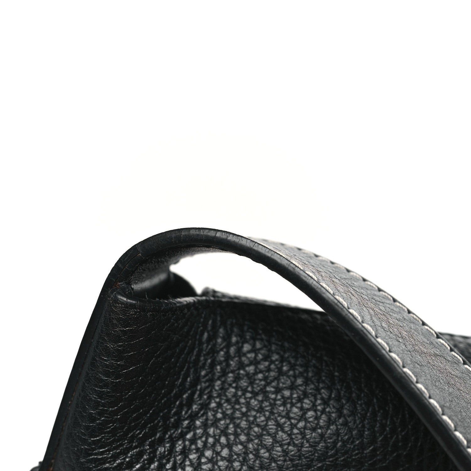Loewe Grained Calfskin Small Bolso Belt Messenger Bag Black 11 of 12