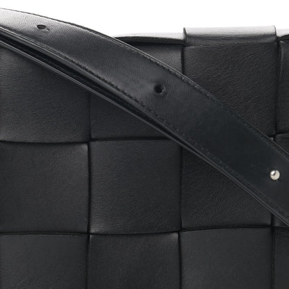 Bottega Veneta Nappa Maxi Intreccio Cassette Bag Black 8 of 14