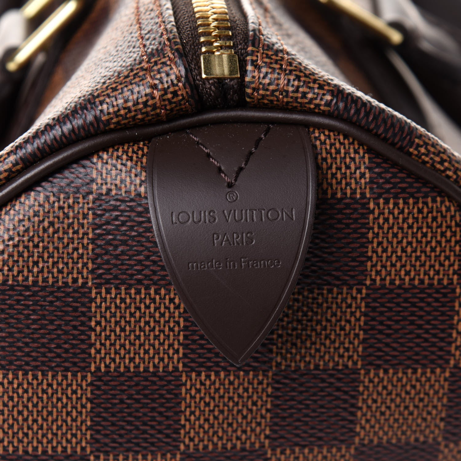 Louis Vuitton Damier Ebene Speedy 30 6 of 10