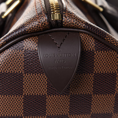 Louis Vuitton Damier Ebene Speedy 30 6 of 10