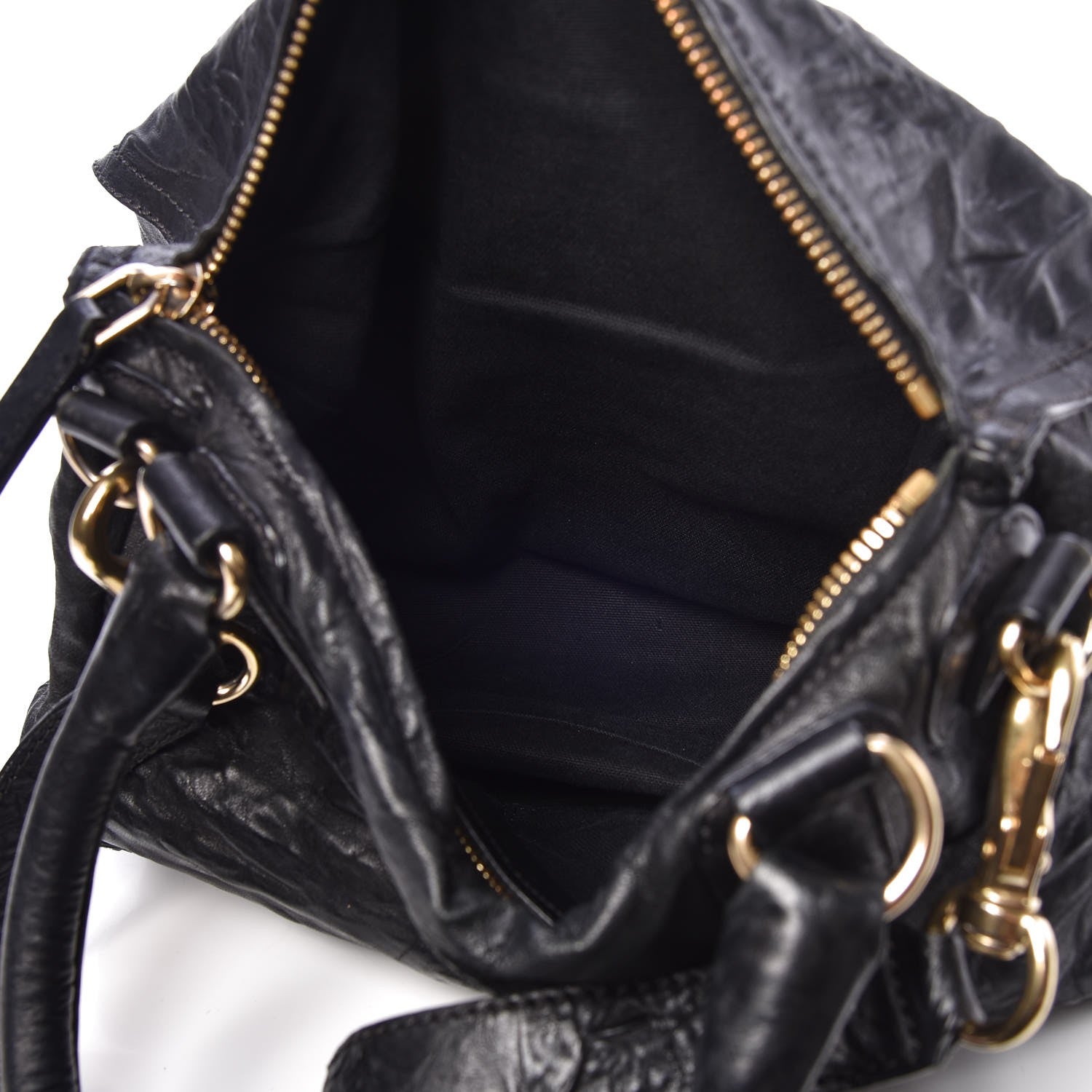 Givenchy Tumbled Sheepskin Medium Pandora Black 5 of 7