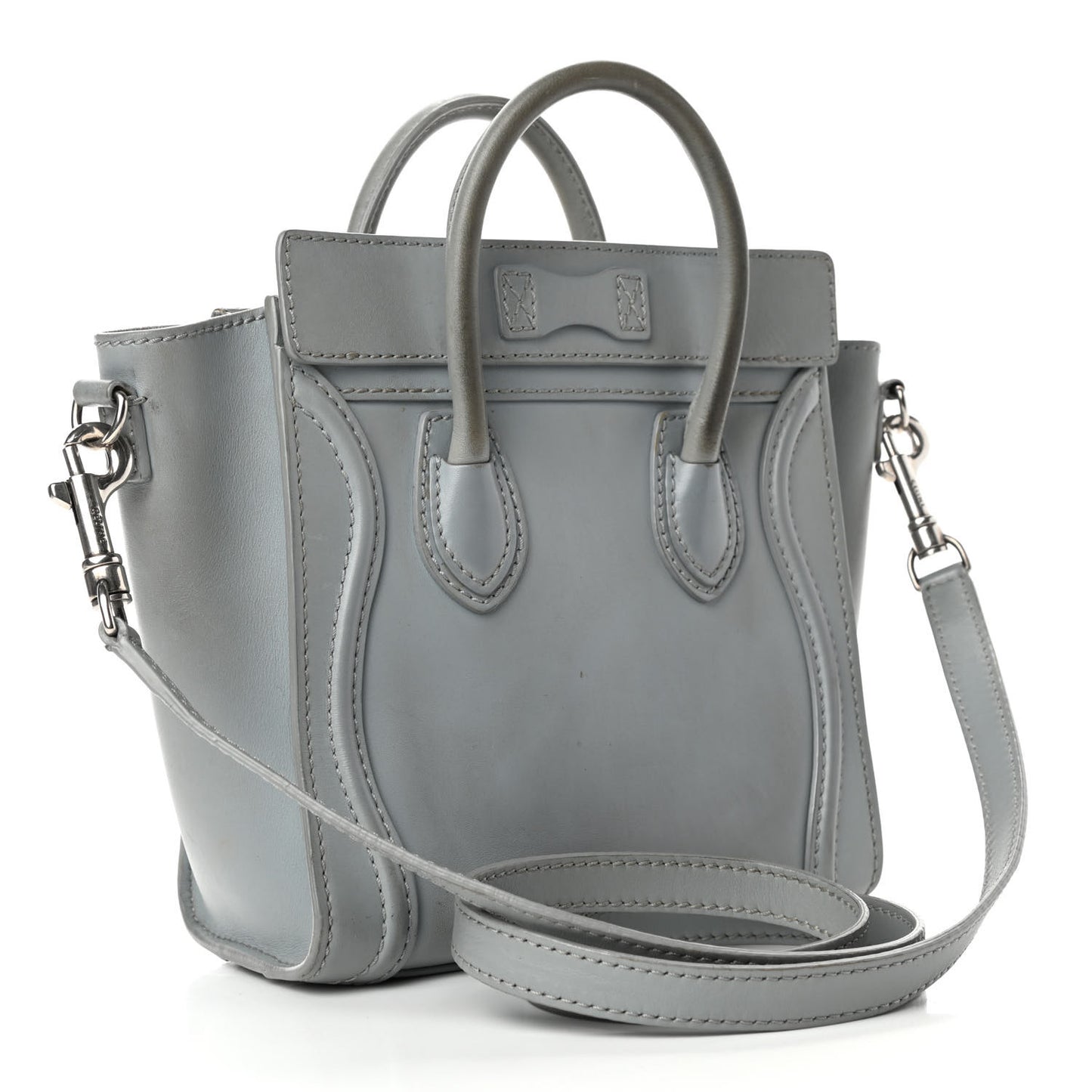 Smooth Calfskin Nano Luggage Sky