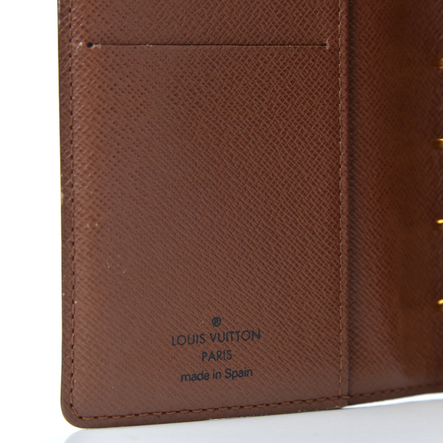 Monogram Small Ring Agenda