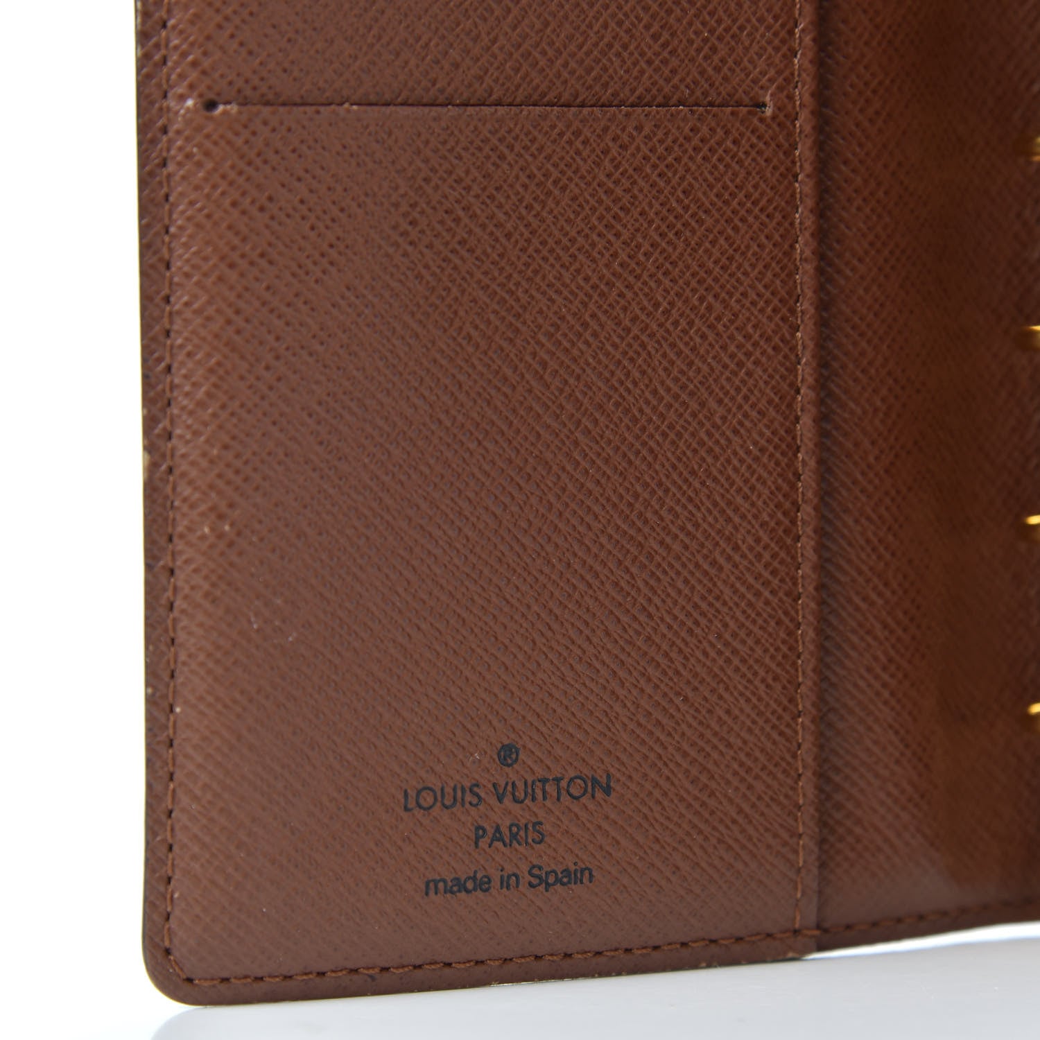 Louis Vuitton Monogram Small Ring Agenda 6 of 6