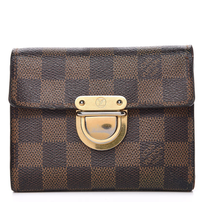 Louis Vuitton Damier Ebene Koala Compact Wallet 1 of 12