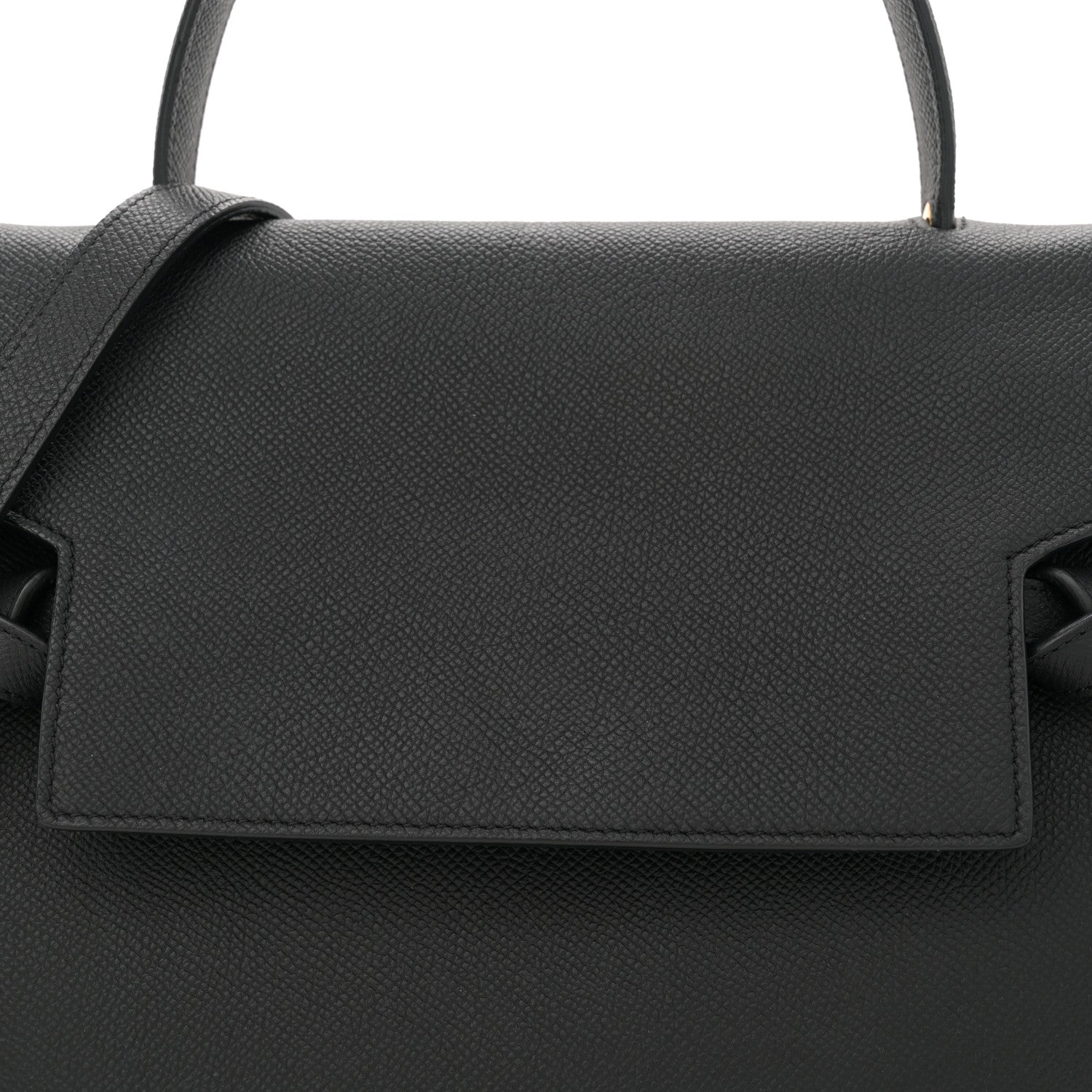 Celine Grained Calfskin Mini Belt Bag Black 7 of 10