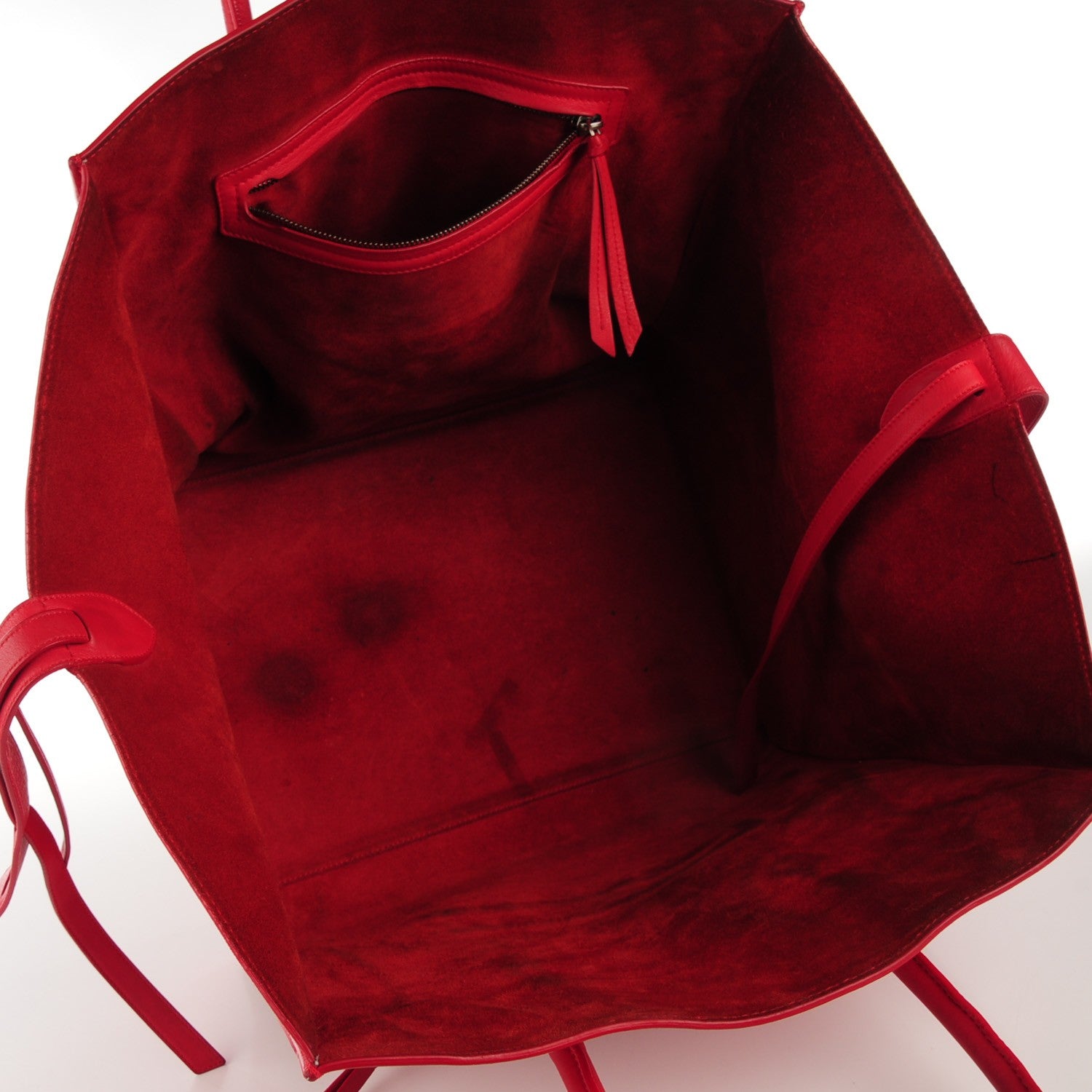 Celine Supple Calfskin Large Phantom Luggage Coquelicot 7 of 11