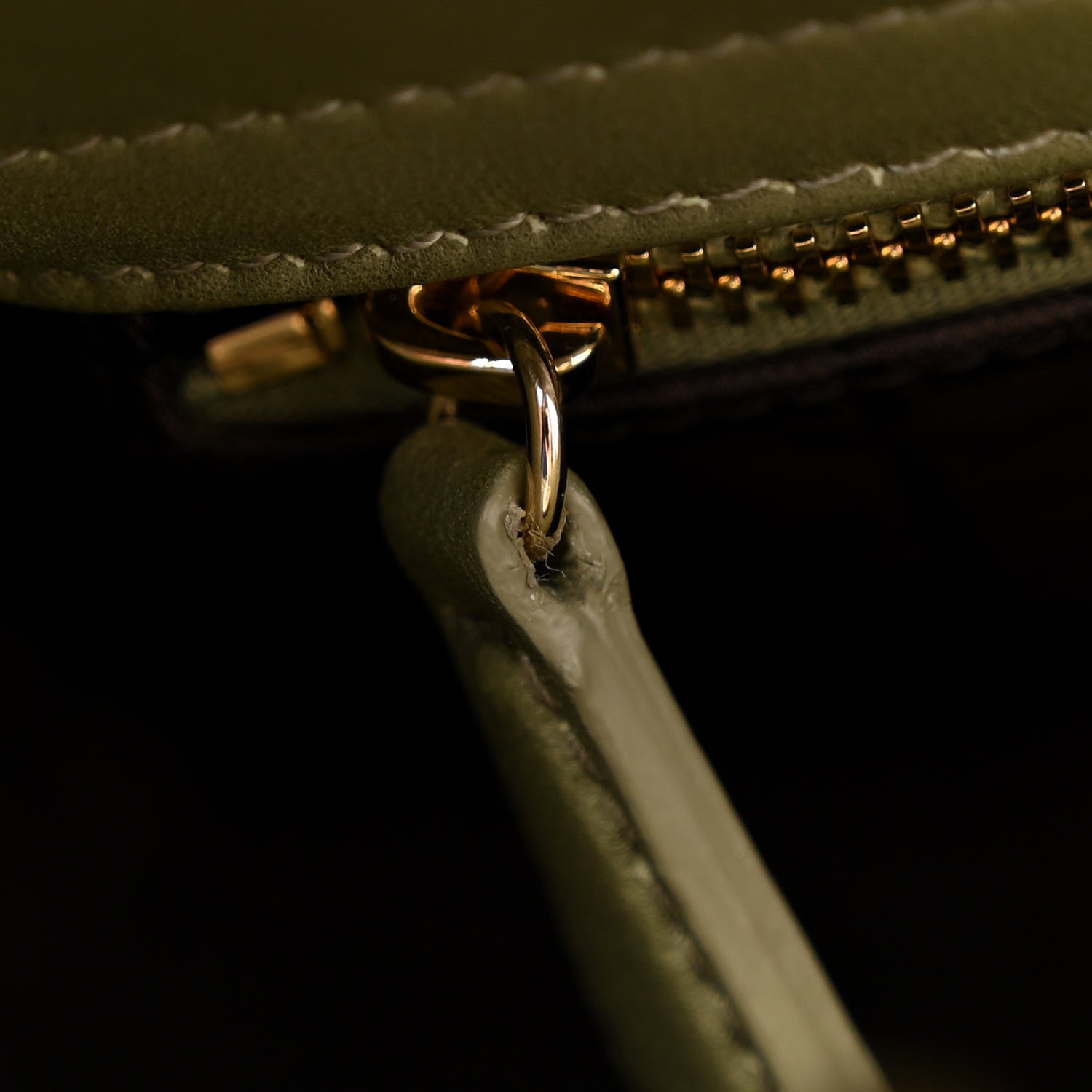 Christian Dior Lambskin Cannage Small My ABCDior Lady Dior Green 11 of 16