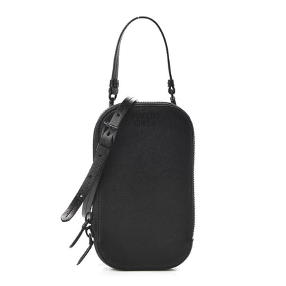 Prada Saffiano Mini Bag Black 1 of 9