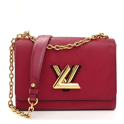 Louis Vuitton Epi Twist Shoulder Bag MM Fuchsia 1 of 10