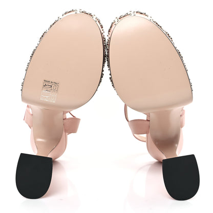 Gucci Malaga Kid Interlocking G Studs 155mm Platform Sandals 41 Perfect Pink 5 of 8