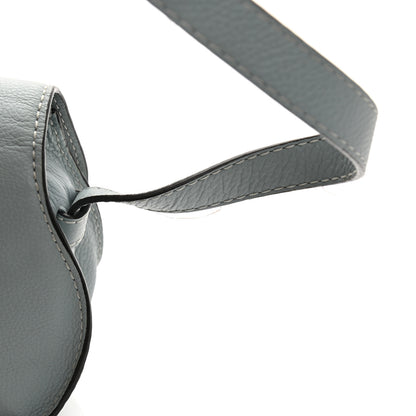 Chloe Calfskin Mini Marcie Round Crossbody Bag Faded Blue 12 of 12