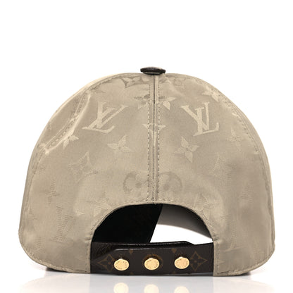 Louis Vuitton Monogram Polyester Silk LV Get Ready Cap Beige 5 of 7