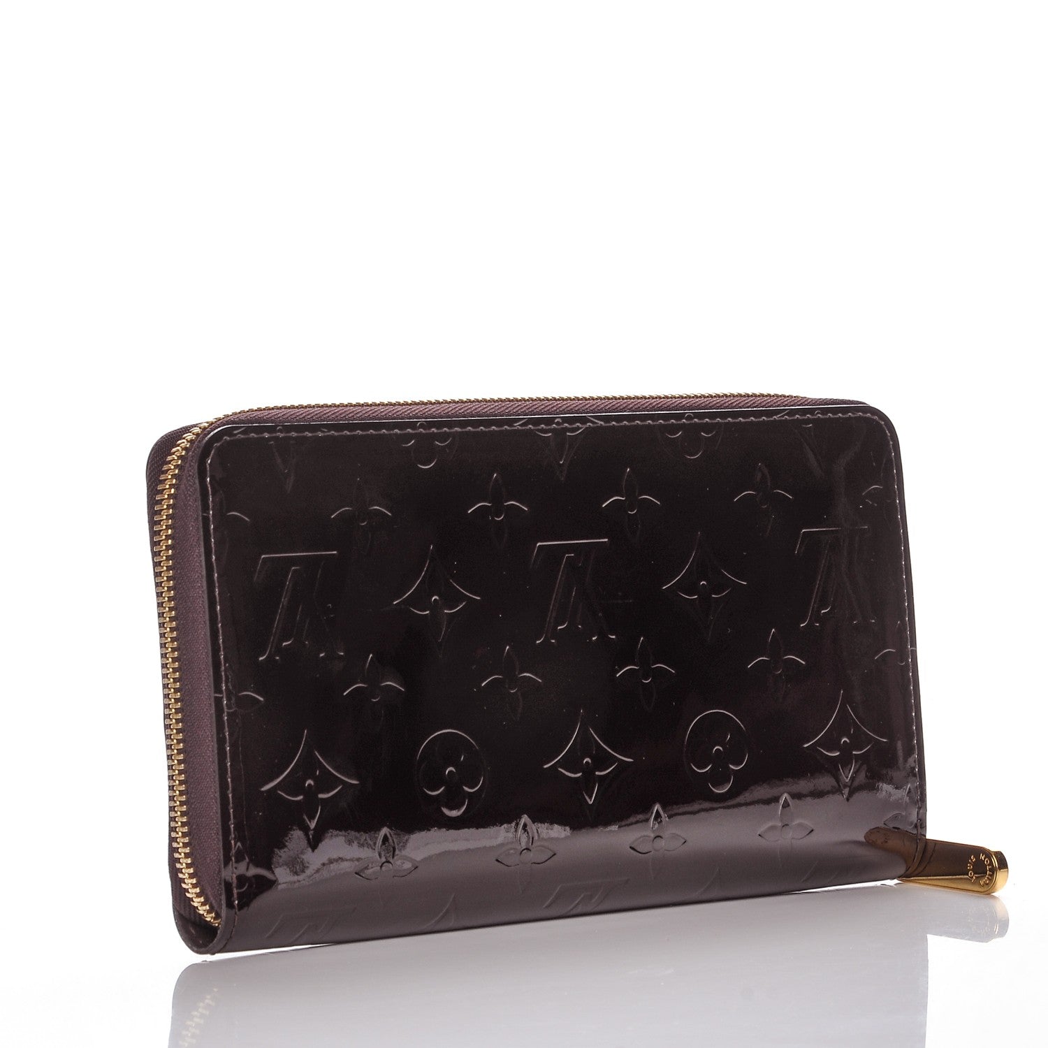 Louis Vuitton Vernis Zippy Wallet Amarante 3 of 6