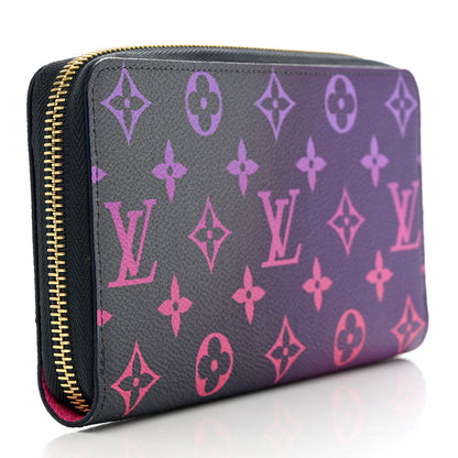 Louis Vuitton Monogram Giant Spring In The City Zippy Wallet Midnight Fuchsia 3 of 6