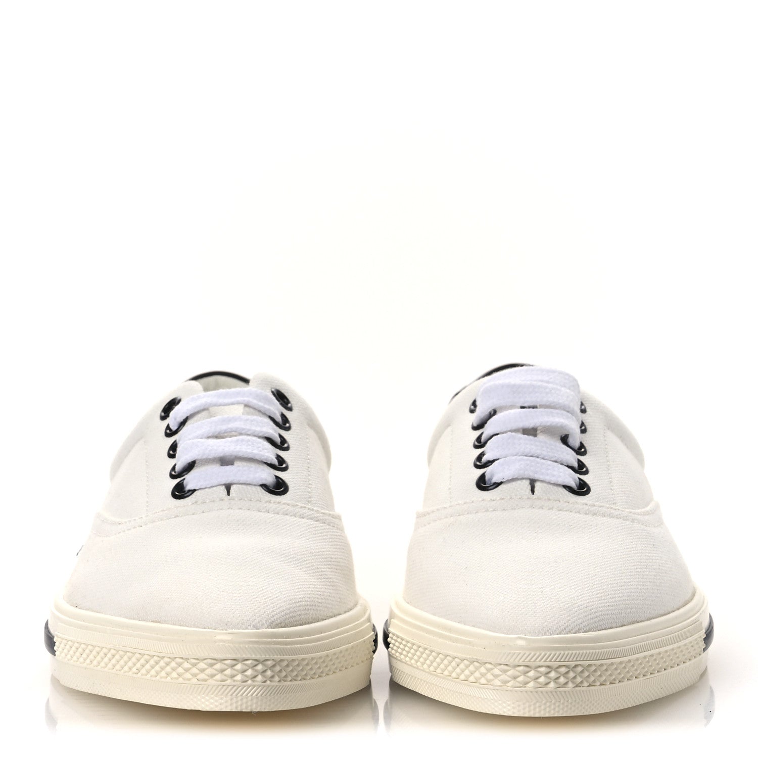 Saint Laurent Elba Greenwich Club Low Top Sneakers 41 Off White Black Bianco 3 of 11