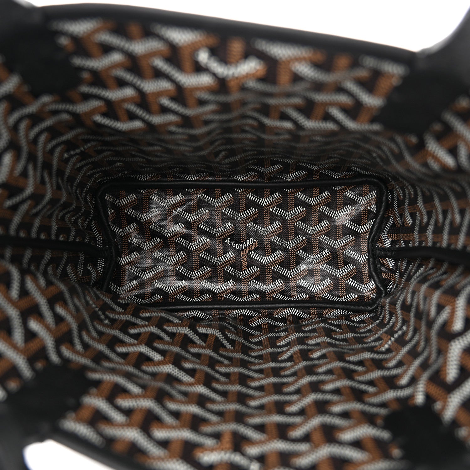 Goyard Goyardine Reversible Mini Anjou Black 8 of 18