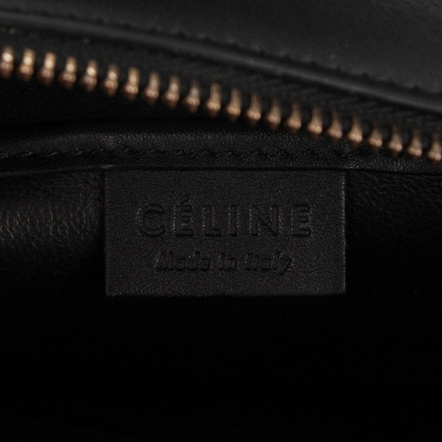 Celine Smooth Calfskin Nano Luggage Black 7 of 7