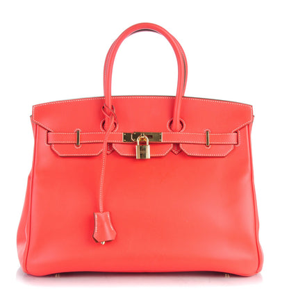 Hermes Epsom Birkin 35 Rose Jaipur Gold 1 of 25