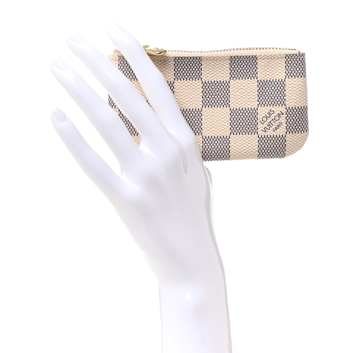 Louis Vuitton Damier Azur Key Pouch 2 of 8