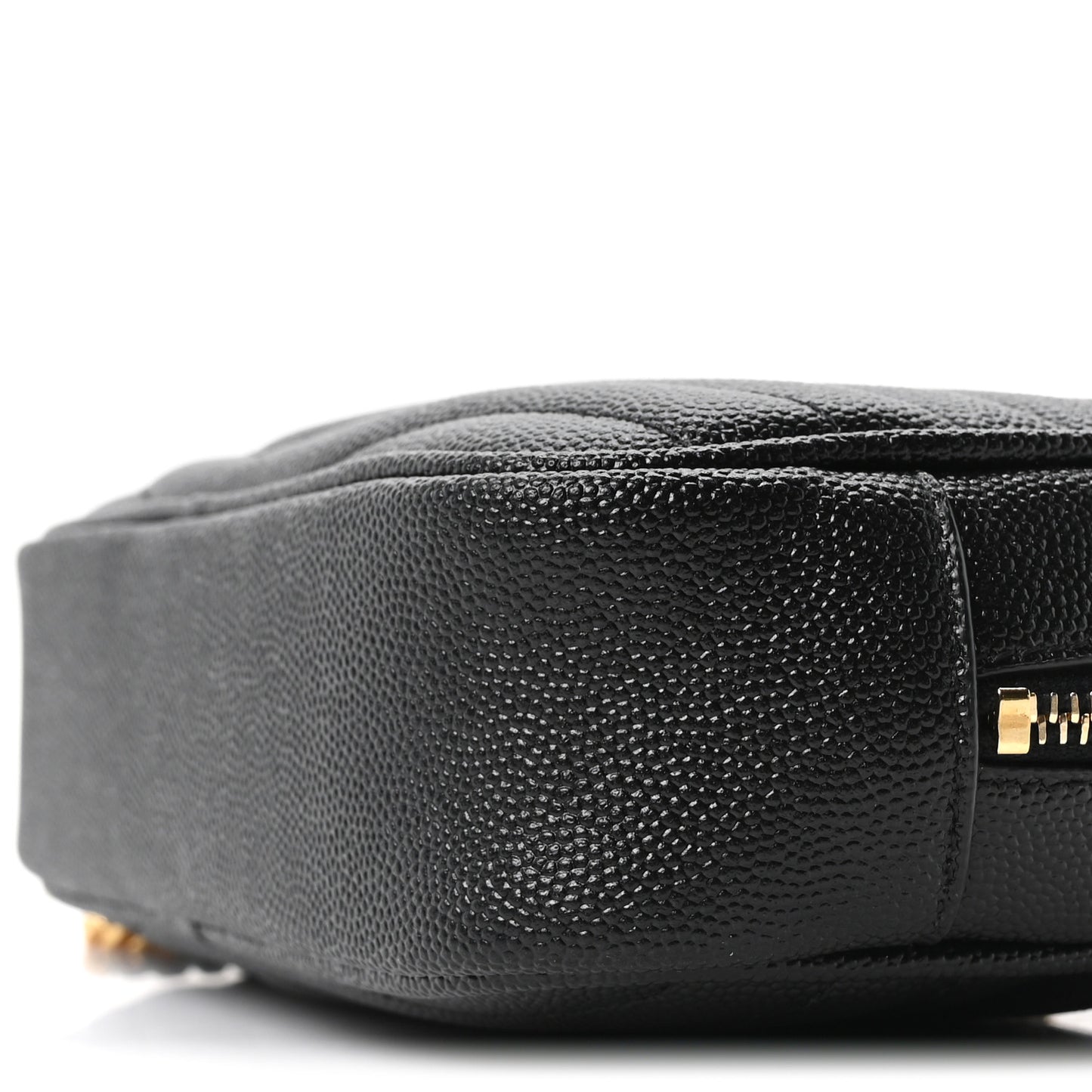 Grain De Poudre Matelasse Monogram Mini Lou Camera Bag Black