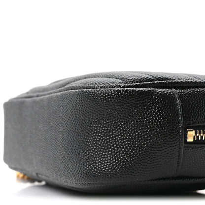 Saint Laurent Grain De Poudre Matelasse Monogram Mini Lou Camera Bag Black 10 of 11