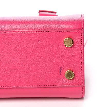 Saint Laurent Calfskin Nano Sac De Jour Lipstick Fuchsia 9 of 13